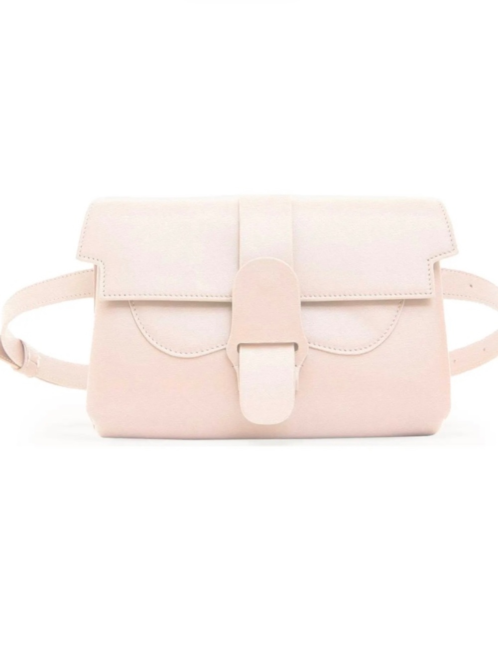NEW Pink Senreve Aria Belt Bag Pebbled Leather 5-Way Convertible Handbag